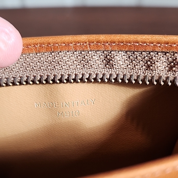 Celine Tan Leather Coin/Card Case - Picture 10 of 10
